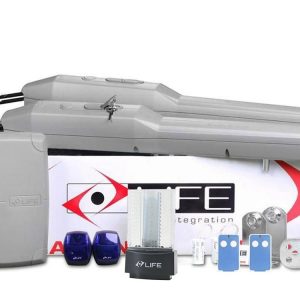 Kit automatizare poarta batanta 2x3 metri Life, OPTIMO3 UNI. Fiabilitate si performanță – ofertă, preț și specificații