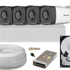 Kit complet cu 4 camere de exterior