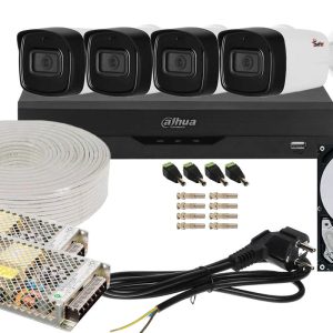 Kit complet de supraveghere exterior