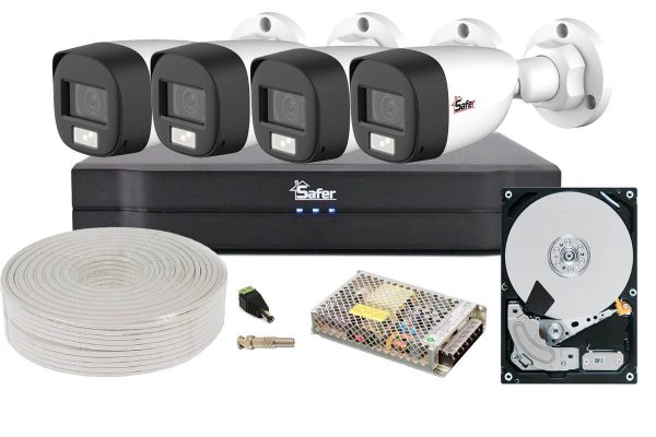 Kit complet supraveghere video