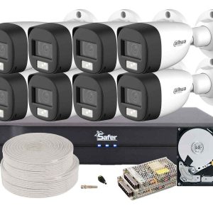 Kit complet supraveghere video