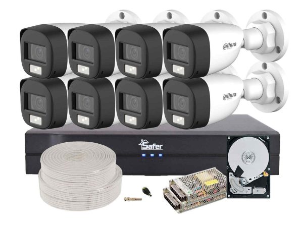 Kit complet supraveghere video