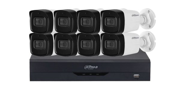 Kit de supraveghere 8 camere exterior 5MP