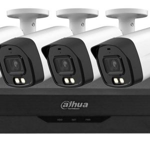 Kit de supraveghere Dahua, 4 camere 5MP, Iluminare duala 40m, Microfon, DVR 4 canale 8MP WizSense, DHI-4X1500TLMIL. Fiabilitate si performanță – ofertă, preț și specificații