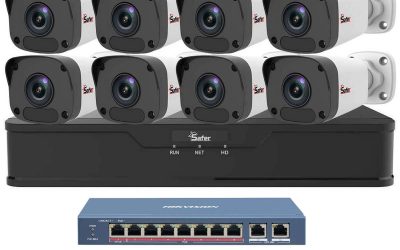 Kit de Supraveghere IP 8 Camere 4MP – Performanță și Fiabilitate