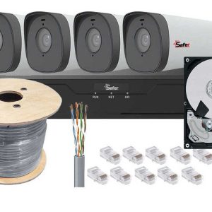 Kit de supraveghere IP complet