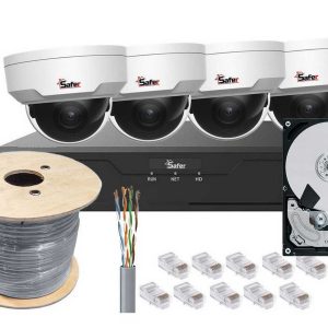 Kit de supraveghere IP complet