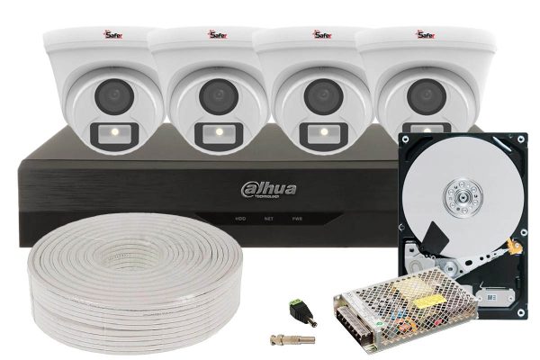 Kit de supraveghere pentru interior complet