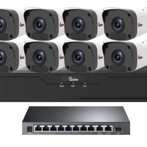 Kit de supraveghere video IP de exterior