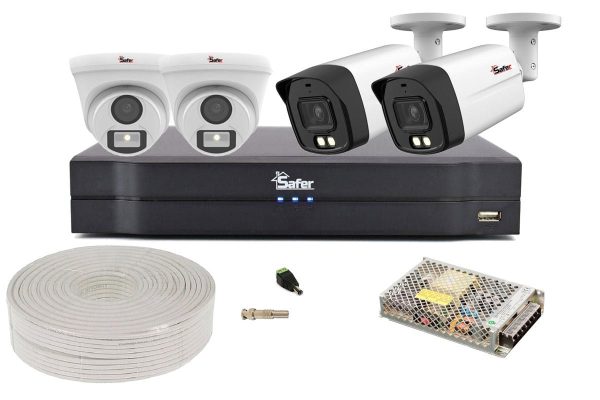 Kit de supraveghere video mixt