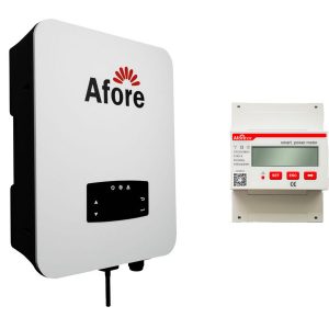 Kit invertor On-Grid trifazat 5kW si contor de energie 50kWA, Afore BNT005KTL+SMART. Fiabilitate si performanță – ofertă, preț și specificații