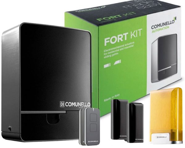 Kit pentru automatizare poarta culisanta Comunello Fort 400 24V