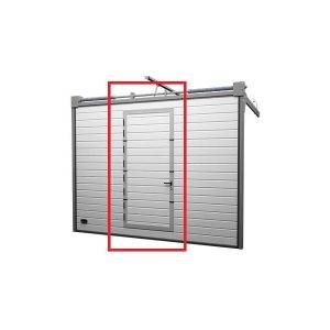 Kit pietonal pentru usa de garaj sectionala KITPIETONAL