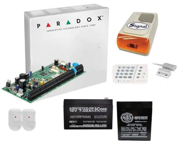 Kit sistem alarma Paradox SP6000 de exterior KIT SP6000 EXT ...
