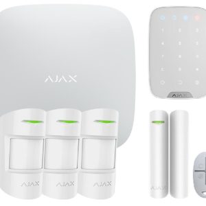 Kit sistem de alarma IP / GSM wireless Ajax 4 zone KITAJAX4KEY