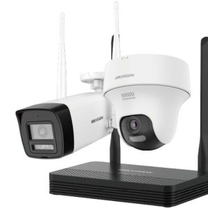 Kit supraveghere IP Wireless Hikvision HiLook EasyLink IKS-2044BTH-PH/W, 2 camere 4MP, NVS, IR 30m, microfon, difuzor, slot microSD. Fiabilitate si performanță – ofertă, preț și specificații