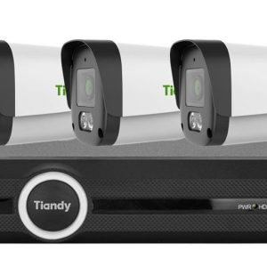 Kit supraveghere IP exterior Tiandy Color Maker