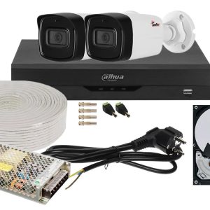 Kit supraveghere video 2 camere