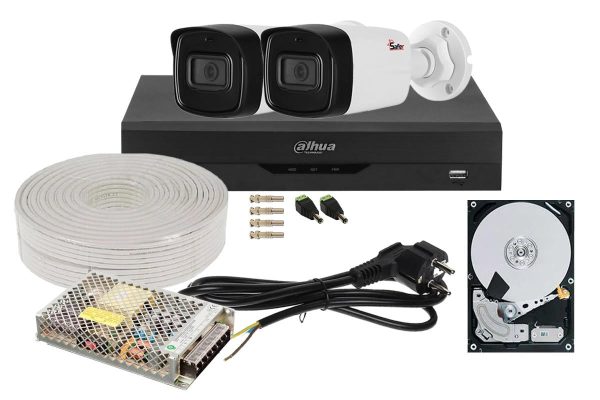 Kit supraveghere video 2 camere