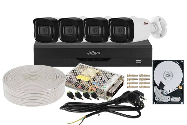 Kit supraveghere video complet