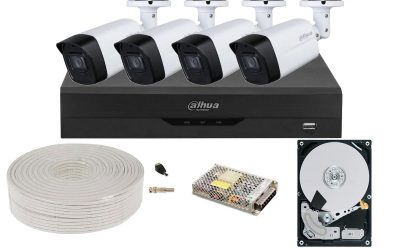 Articole 8 Kit Supraveghere Video 4 Camere 2MP FULL HD – Performanță și Fiabilitate