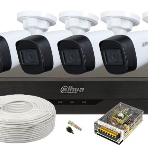 Kit supraveghere video cu accesorii