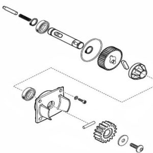 Kit transmisie pentru automatizarea King Gates Dynamos 1000