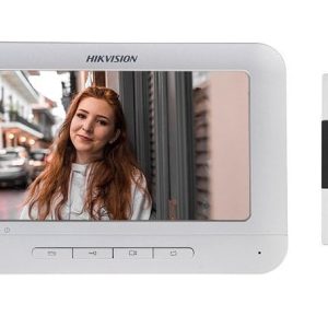 Kit videointerfon Hikvision 4 Fire FULL HD