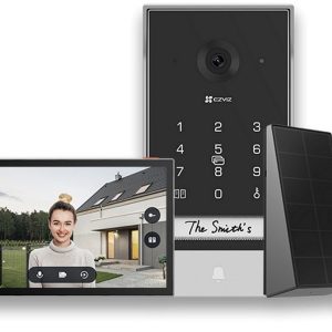 Kit videointerfon Wi-Fi cu panou solar EZVIZ CS-EP7(3mp) EP7