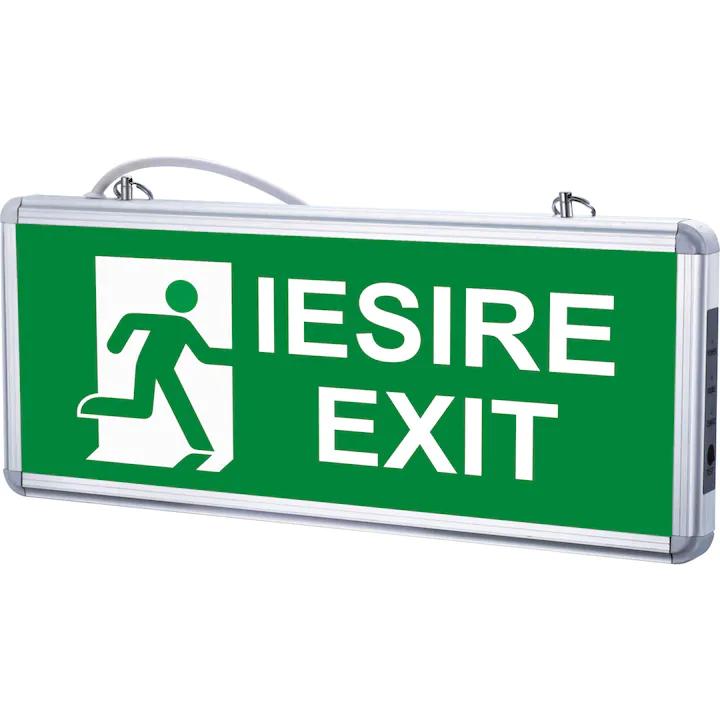 Lampa Emergenta EXIT LED 3W cu acumulator, BR-BC14-00553. Fiabilitate si performanță 1 Lampa Emergenta EXIT LED 3W cu acumulator