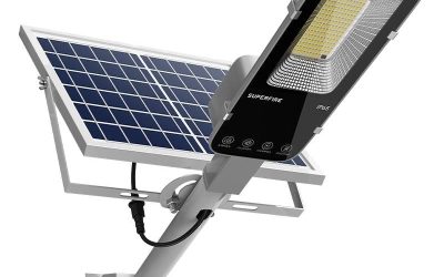 Articole 15 Lampa LED Iluminat Stradal 486W cu Panou Solar Superfire FF5-D