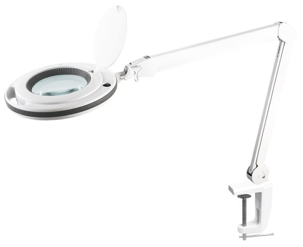Lampa cu lupa de 5 dioptrii