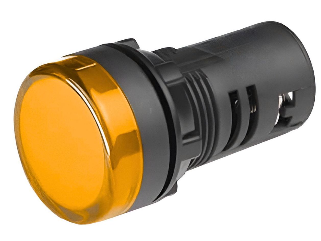 Lampa de semnalizare, LED, galben, diametru 22mm, 230V AC, Freder LS-Y-D22/230V. Fiabilitate si performanță 1 Lampa de semnalizare