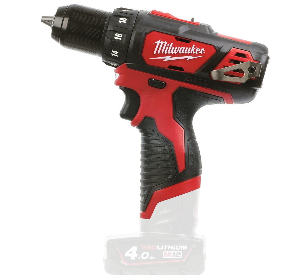 Masina de gaurit subcompacta Milwaukee M12 fara acumulator, cuplu 30Nm, mandrina metalica 10mm, BDD-402C 4933441930. Fiabilitate si performanță 1 Masina de gaurit subcompacta Milwaukee M12 fara acumulator