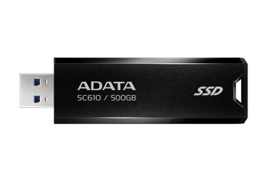 Memorie USB 3.2 Gen2 500GB Adata SC610 – Performanță și Fiabilitate