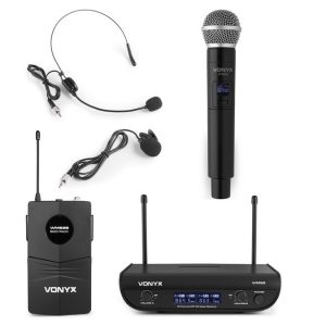 Microfon fara fir UHF VONYX WM82C