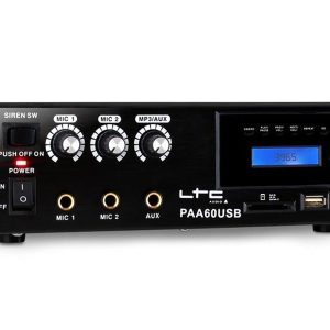 Mixer amplificator 60W 3 canale cu SD si MP3