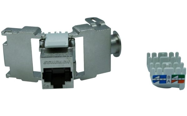 Modul de tip Keystone cu port Rj-45 CAT 5E Ecranat