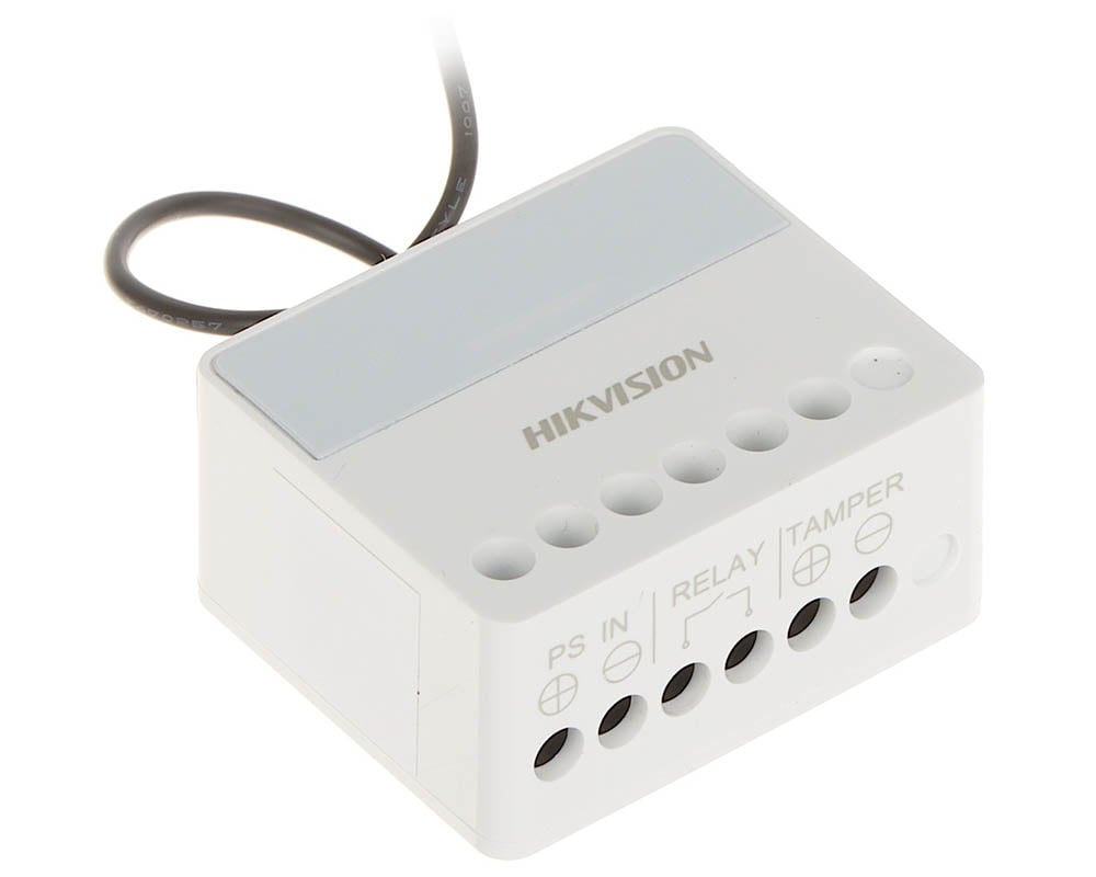 Modul de tip Releu Wireless Hikvision AX PRO, DS-PM1-O1L-WE. Fiabilitate si performanță 1 Modul de tip Releu Wireless Hikvision AX PRO