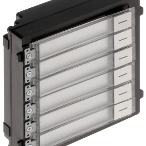 Modul extensie videointerfon, 6 famili, ingropat, Hikvision DS-KD-KK. Fiabilitate si performanță – ofertă, preț și specificații