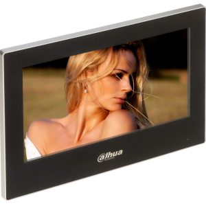 Monitor 7 inch de interior cu touch Dahua VTH2621G-WP