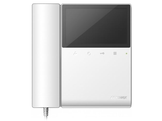 Monitor videointerfon, ecran TFT LCD 4.3 inch, compatibil cu Eco Set Lite, 4 fire, accepta 1 monitor suplimentar, 1 camera, 2 extensii audio, Commax CDV-43 K. Fiabilitate si performanță 1 Monitor videointerfon