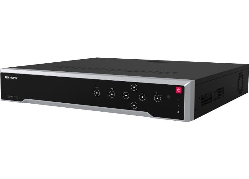 NVR 16 canale, 12MP, Hikvision DS-7716NI-I4/16P(B), 16x port PoE, 4x port SATA si 1x port eSATA, Latime banda 160 Mbps. Fiabilitate si performanță 1 NVR 16 canale
