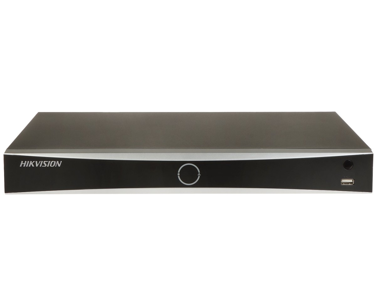 NVR 16 canale Hikvision DS-7616NXI-K2/16P(D), AcuSense, 12MP, latime banda 160Mbps, 2x port SATA max 16TB, PoE, functii AI. Fiabilitate si performanță 1 NVR 16 canale Hikvision DS-7616NXI-K2/16P(D)