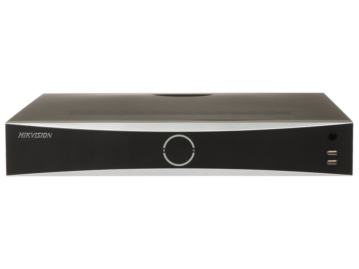 NVR 16 canale Hikvision DS-7716NXI-K4(D)/Alarm16+9, seria AcuSense 4K, 12MP, latime de banda 160Mbps, 4 porturi SATA, functii AI. Fiabilitate si performanță 1 NVR 16 canale Hikvision DS-7716NXI-K4(D)/Alarm16+9