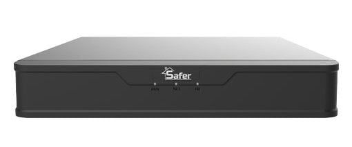 NVR 16 canale Safer SAF-NVR16-8MPH1 pana la maxim 16MP, latime banda 80Mbps, ONVIF, 1 port SATA. Fiabilitate si performanță 1 NVR 16 canale Safer SAF-NVR16-8MPH1 pana la maxim 16MP