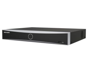 NVR 8 Canale cu PoE Hikvision DS-7608NXI-K1/8P(D), AcuSense, 8MP 4K, latime de banda 80Mbps, 75W, 1U. Fiabilitate si performanță