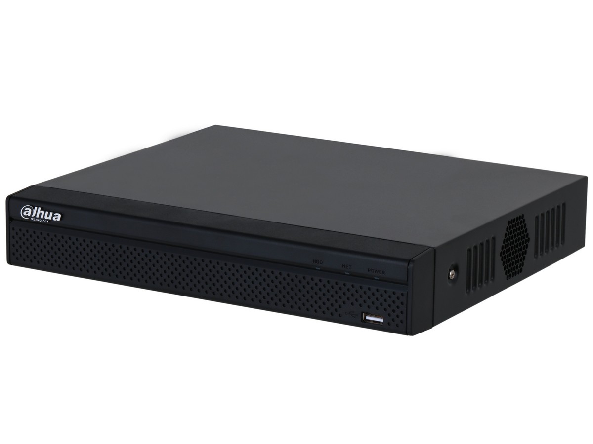 NVR 8 canale Dahua Eco Series NVR2108HS-4KS3, pana la 12MP, latime banda 80Mbps, 1 port SATA, 1U. Fiabilitate si performanță 1 NVR 8 canale Dahua Eco Series NVR2108HS-4KS3