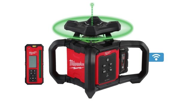 Nivela laser rotativa Milwaukee M18 RLOHVG300-501C