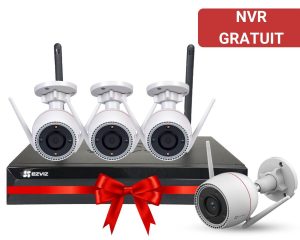 PROMO: Kit cu 4 camere, NVR Gratuit, Ezviz KITX5S(4W)+4xH3c5MP. Fiabilitate si performanță